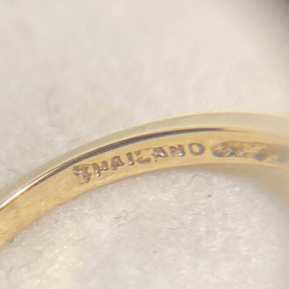 14K Gold Sapphire And Ruby Ring - Picture 8 of 10